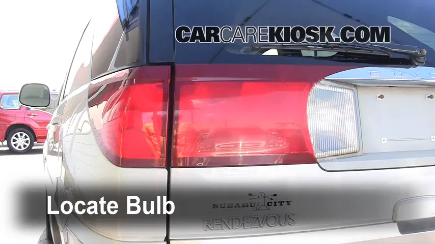 2005 Buick Rendezvous CX 3.4L V6 Lights